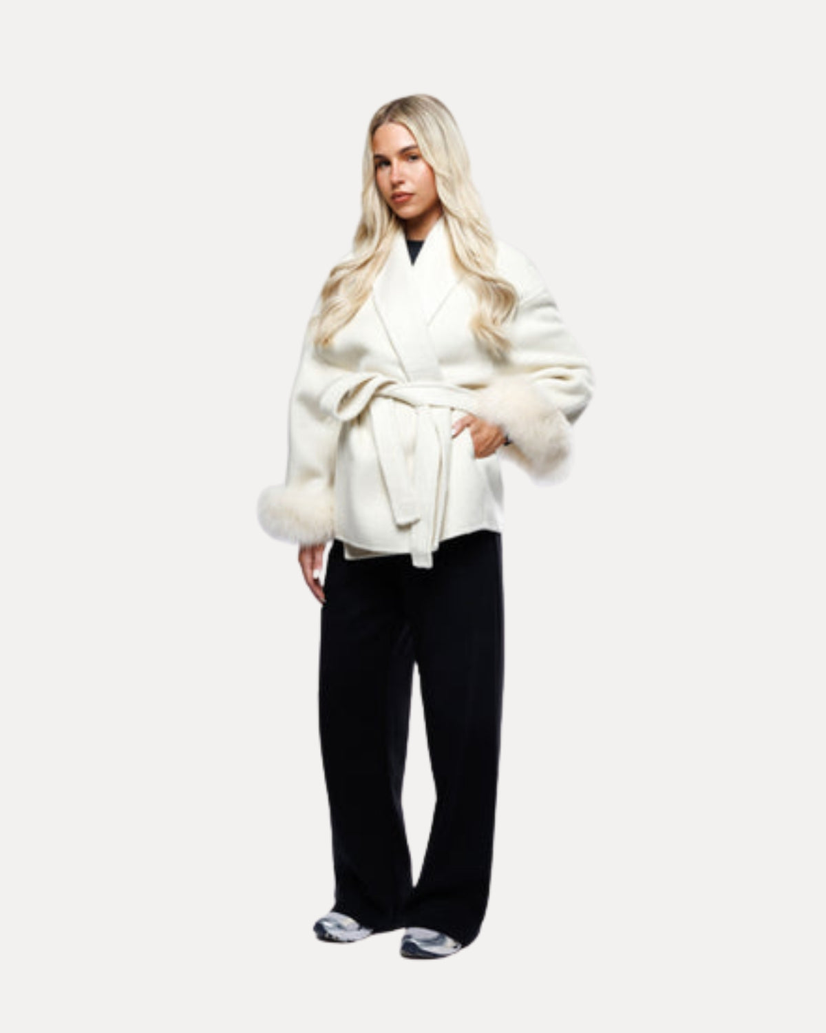 AVASI - Cozy Wollmantel