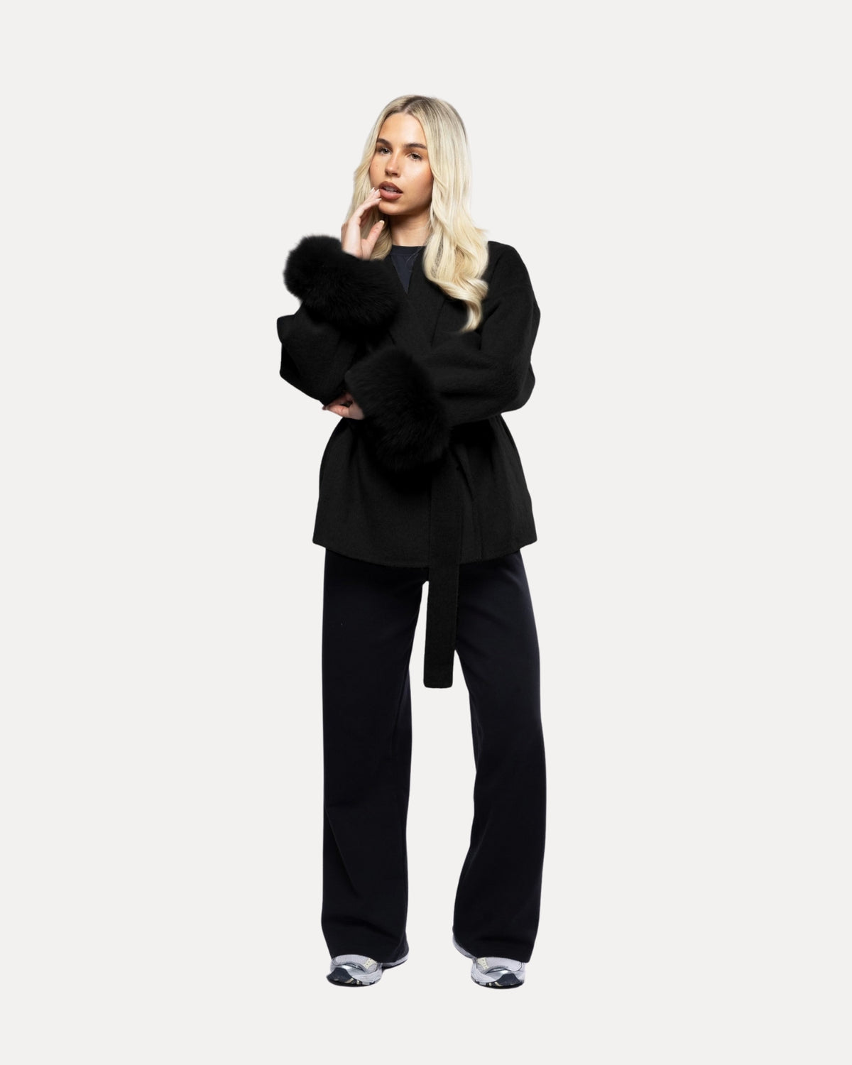 AVASI - Cozy Wollmantel