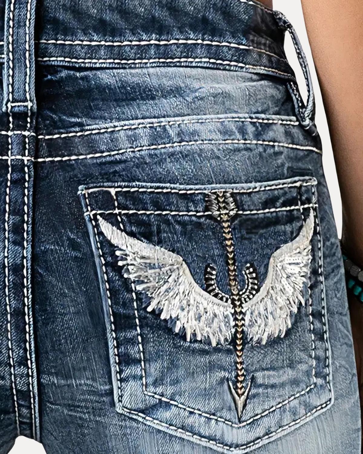 AVASI - Straight Leg-Jeans