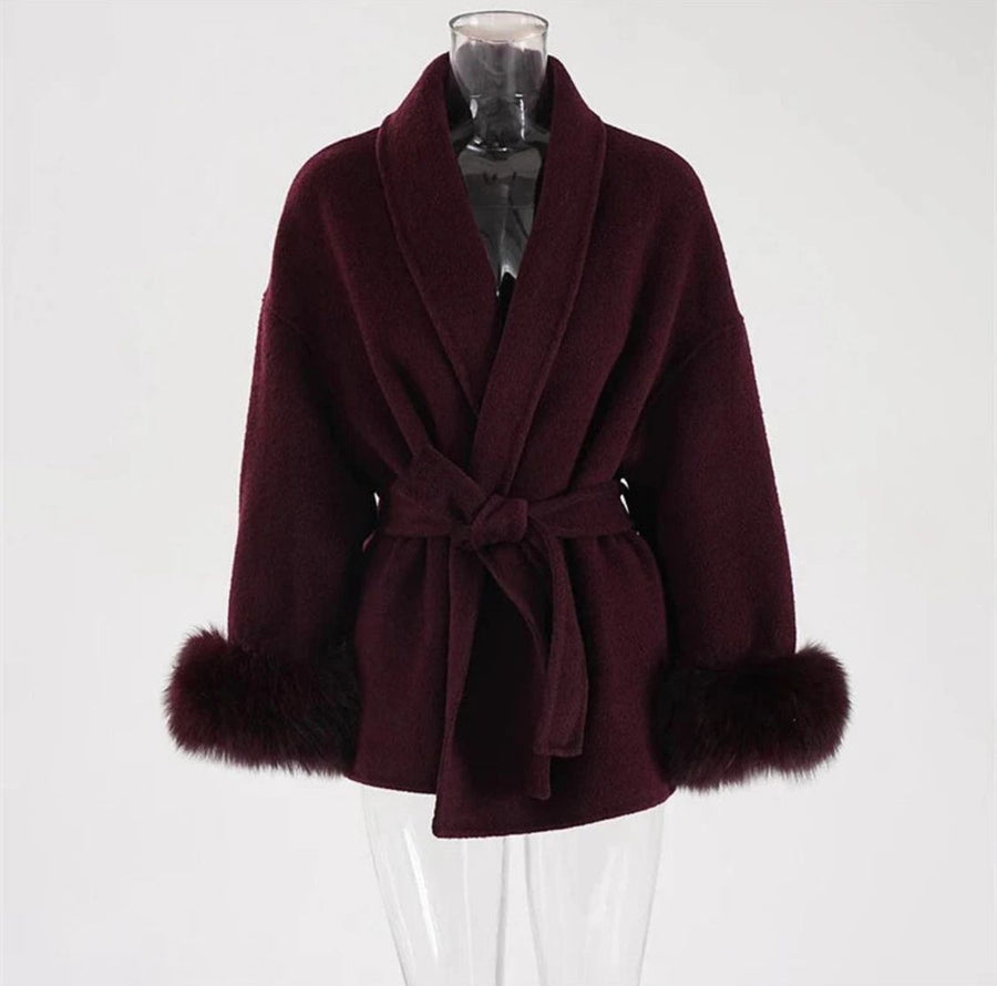AVASI - Faux Fur Jacket